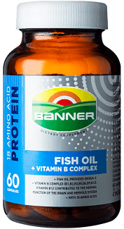 Banner Hi-B With Fish Oil แบนเนอร์ ไฮ-บี ฟิชออยล์ 60แคปซูล